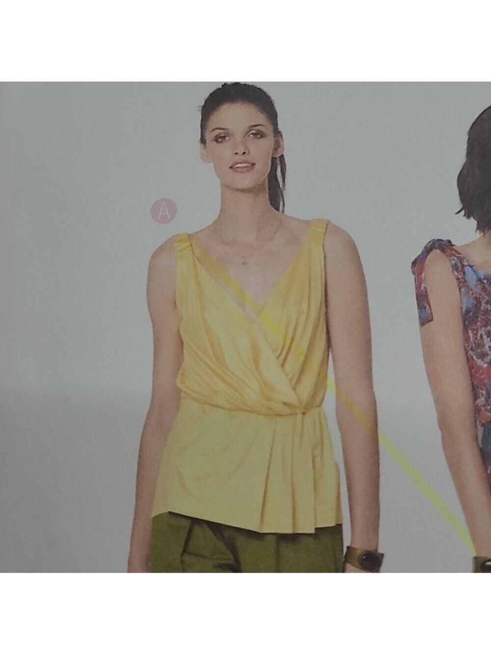 ✨4/$20✨ Burda 6232 Top sewing Pattern Uncut Size 8-18 DIY Supplies - Picture 3 of 6